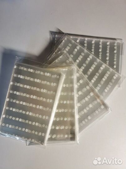 Пакеты прозрачные в цветочек