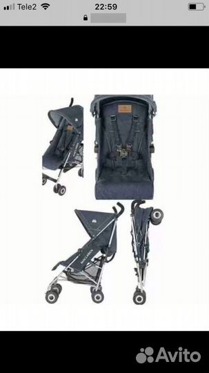 Maclaren denim - коляска