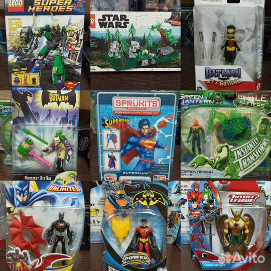 Фигурки Mattel DC, набор Lego 6862, 40362, DC Coll