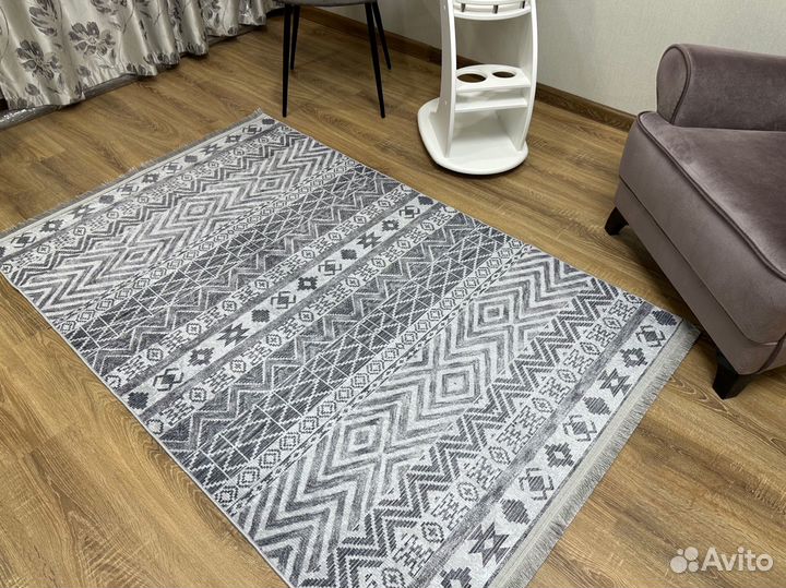 Ковры хлопковые турецкие сканди безворсовые