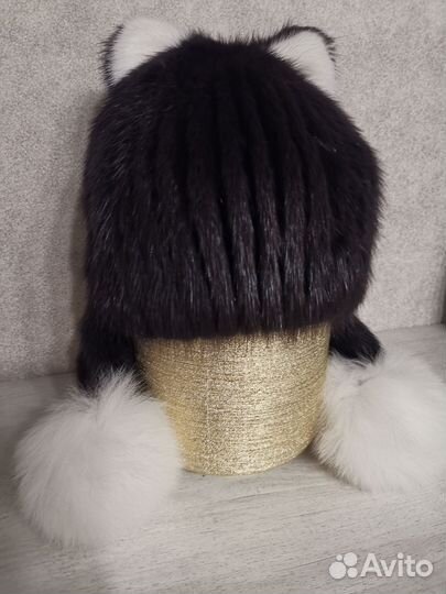 Шапка меховая Ондатра-Песец