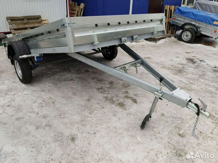Прицеп 3.5*1.9 под два снегохода от пфс