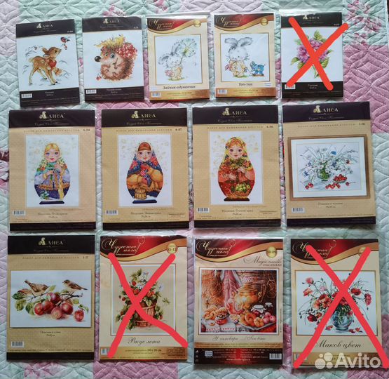 Наборы для вышивки крестом