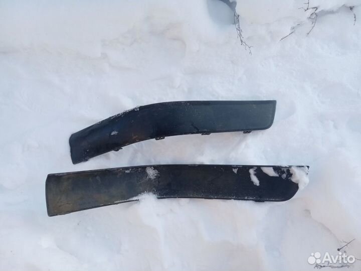 Молдинг заднего бампера Renault Symbol 1