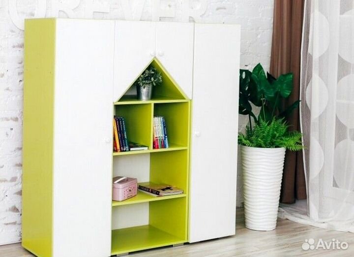 Детский шкаф-домик для активных игр