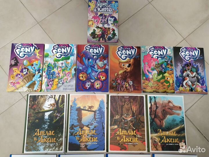 Книги. Отличные комиксы для детей. Новые