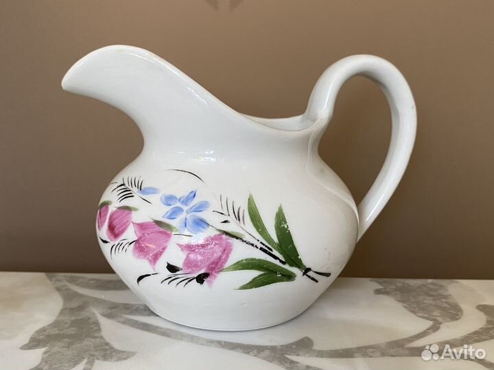 Разные молочники Роспись Колокольчики 1920 г.г RAR