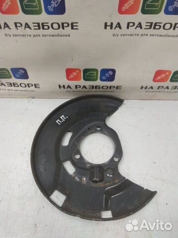 Пыльник тормозного диска передний правый Opel