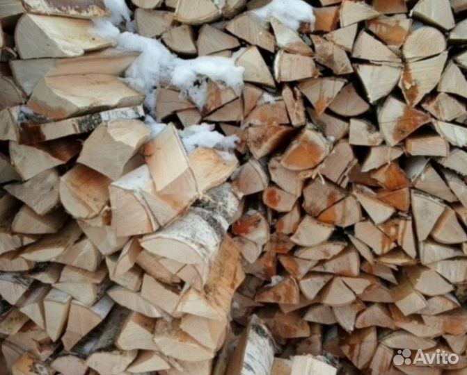 Дрова березовые колотые