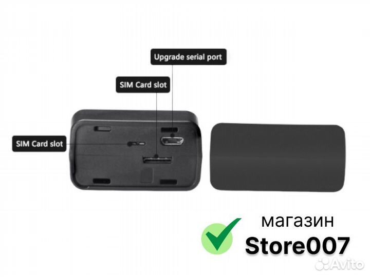 Трекер с подключением в разъём OBD