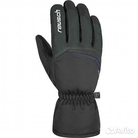 10) Перчатки горнолыжные reusch Snow King Dark g