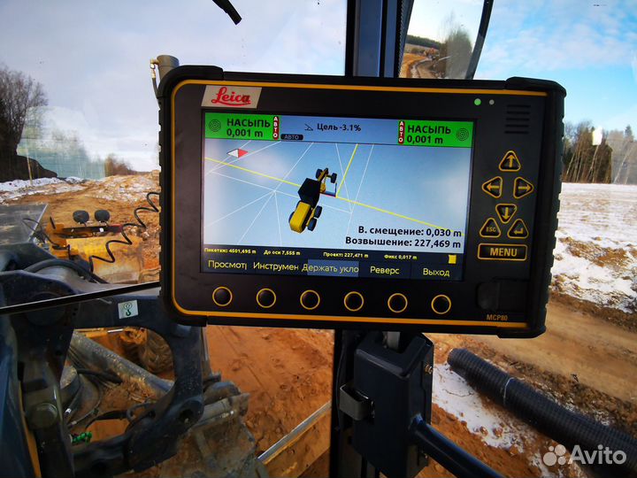 Система нивелирования Leica iCON iGG4 (грейдер)