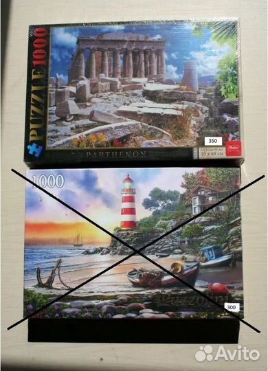 Пазлы Trefl, Puzzolini и др