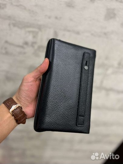 Мужской клатч из натуральной кожи