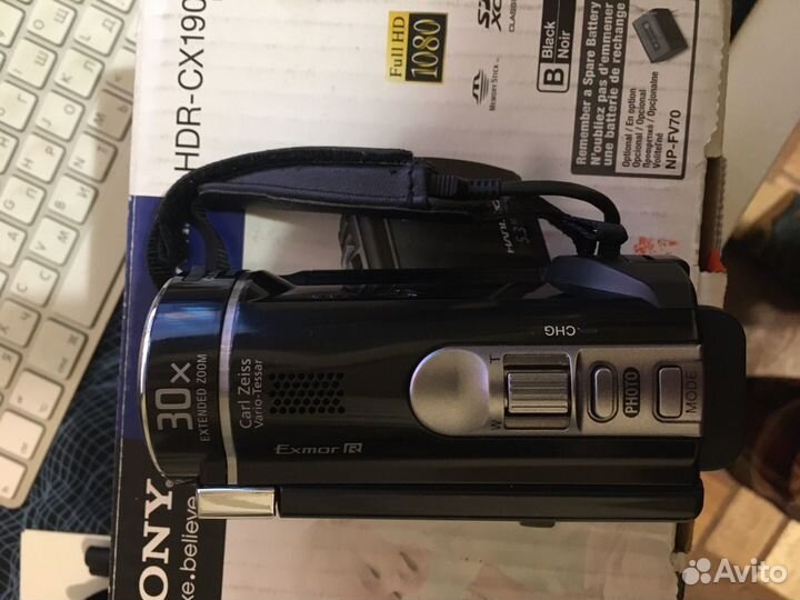 Видеокамера sony hdr cx190