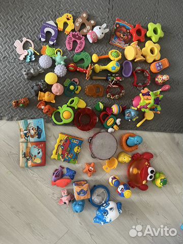 Пакет игрушек с рождения и до 2 лет