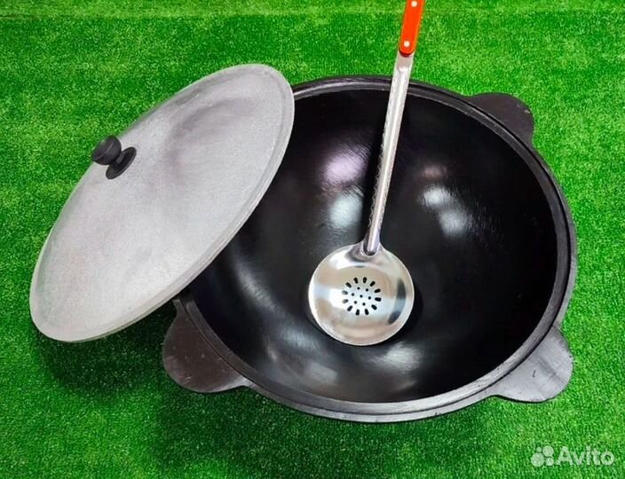 Казан чугунный 10 литров Новый