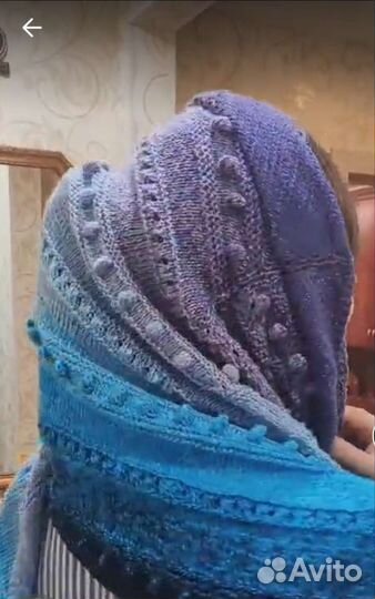 Бактус вязаный (ручная работа)