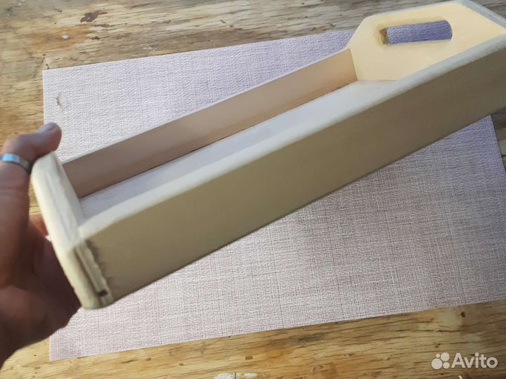 Поднос деревянный, заготовка для творчества