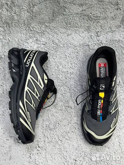 Кроссовки мужские черные Salomon xt-6