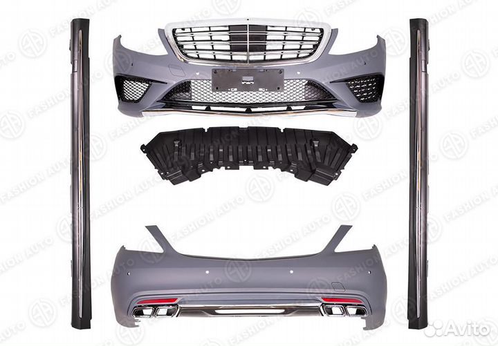 Мерседес 222 обвес 63 амг mercedes 222 w 222 s 222