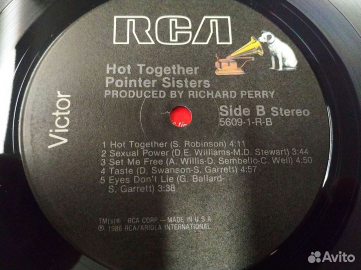 Pointer Sisters фирменный винил США