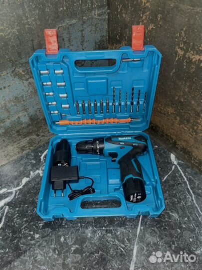 Мощный шуруповерт Makita 18V с 3 режимами