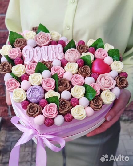 Шоколадные розы Сладкие букеты