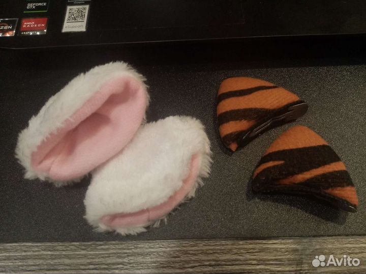 Кошачьи аниме ушки