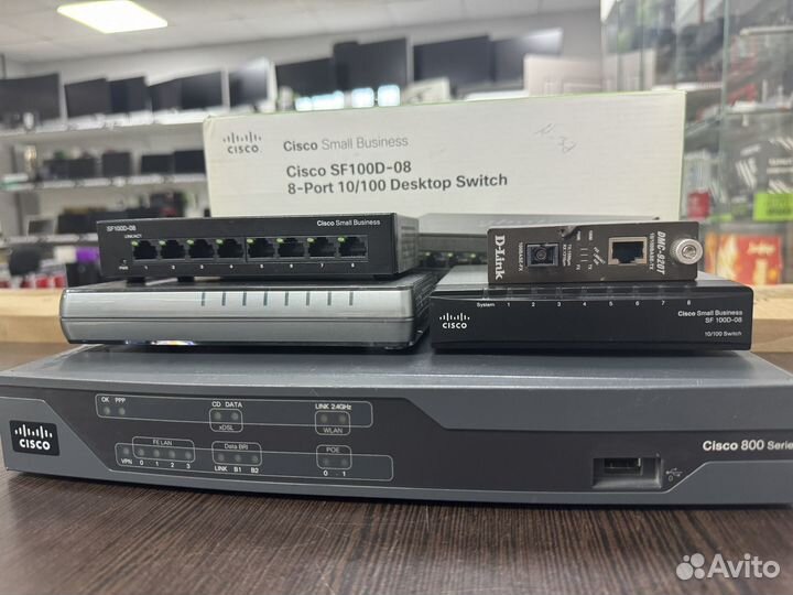 Сетевое оборудование Cisco, 3com, d-link, avaya