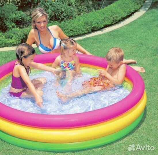 Детский надувной бассейн
