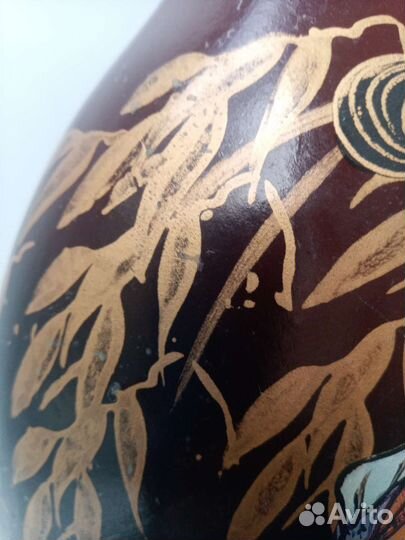 Ваза старинная Китай Сацума 20 век начало