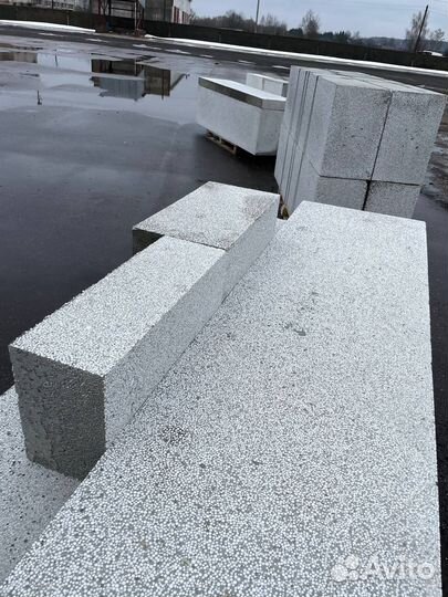 Строительные блоки из полистиролбетона