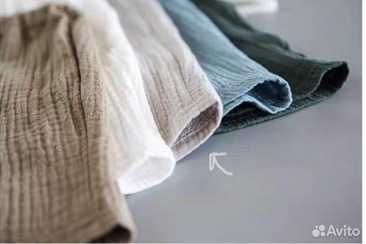 Детский костюм муслиновый 1-2 г летний костюм