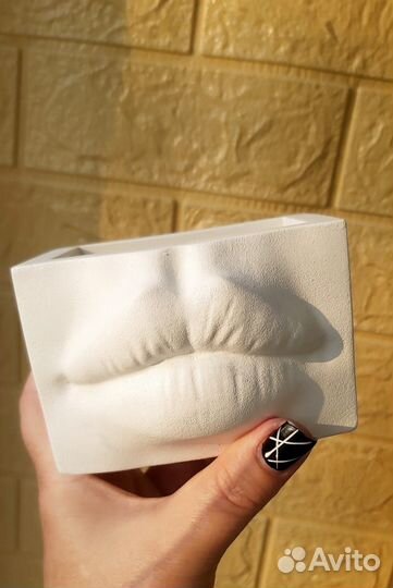 Кашпо из гипса Грут