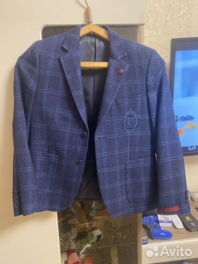 Пиджак детский 140