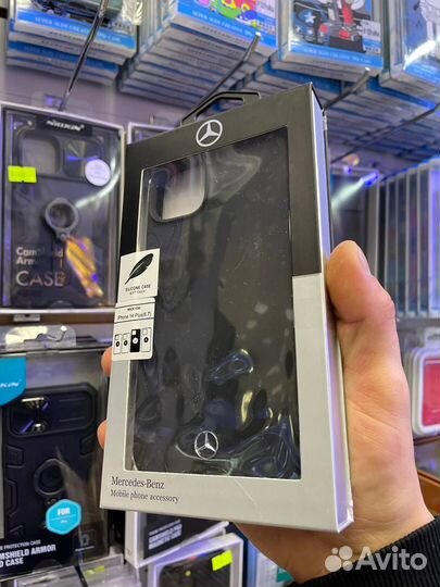 Чехол Silicone Case Mercedes-Benz iPhone 14 Plus