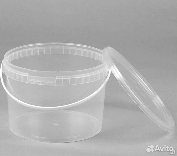 Бу ведра пластиковые