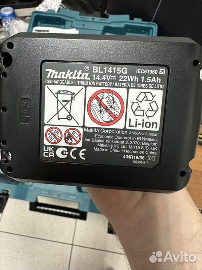 Дрель-шуруповерт makita DF347DWE