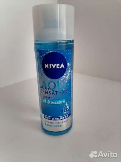Увлажняющий тоник для лица Nivea aqua sensation