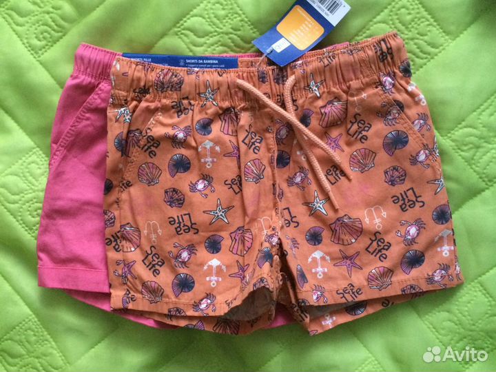 Наборы на девочку, шорты и юбка