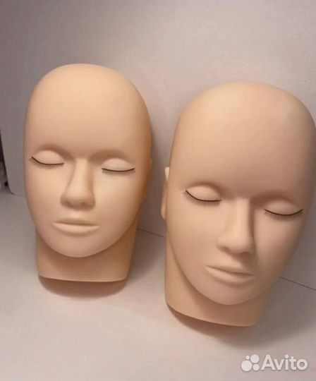 Голова манекена для наращивания ресниц