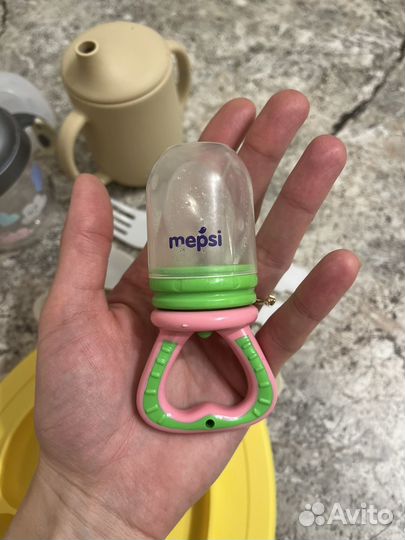 Посуда для первого прикорма 0+