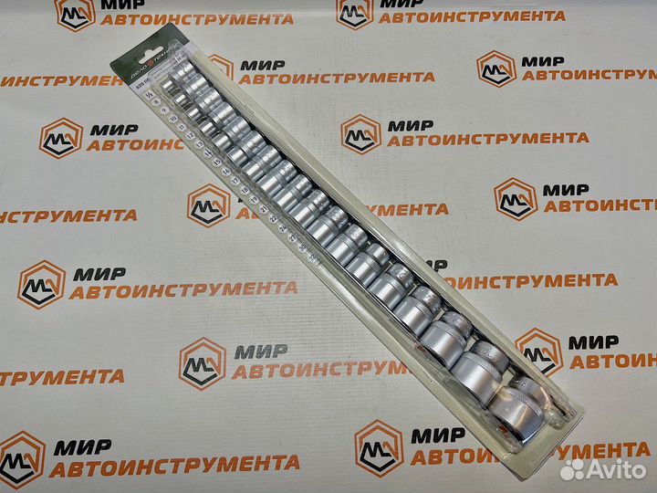 Набор головок шестигранных 1/2