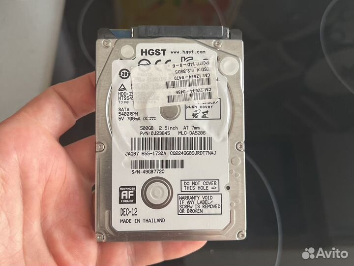 Жесткий диск hgst 500 GB 2.5
