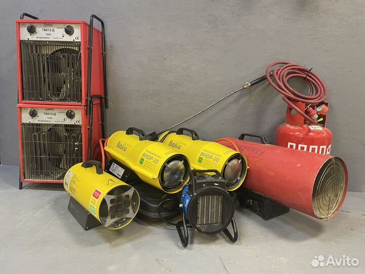 Электрические и газовые пушки прокат, аренда