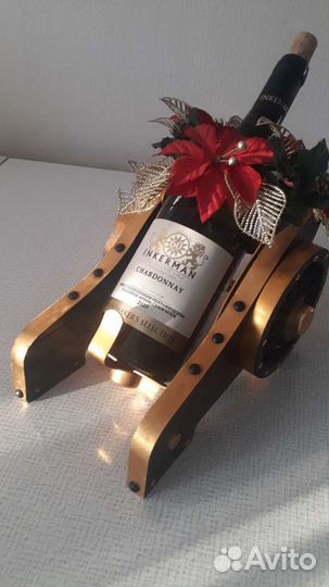 Пушка подставка для шампанского