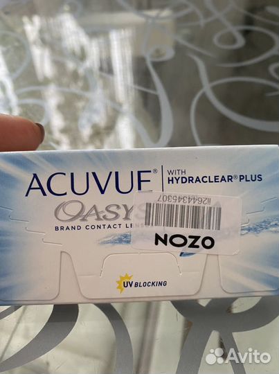 Контактные линзы acuvue oasys акувью оазис -8