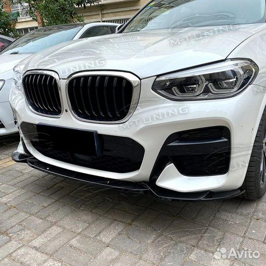 Сплиттер губа BMW X3 X4 G01 G02