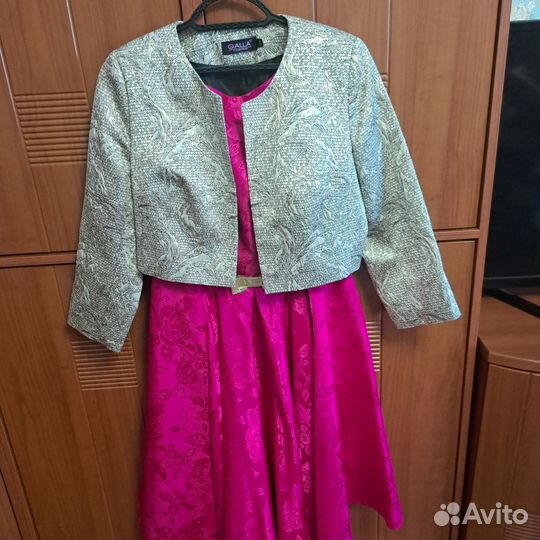 Вечернее платье для девочки 44 р пиджак 44 размер